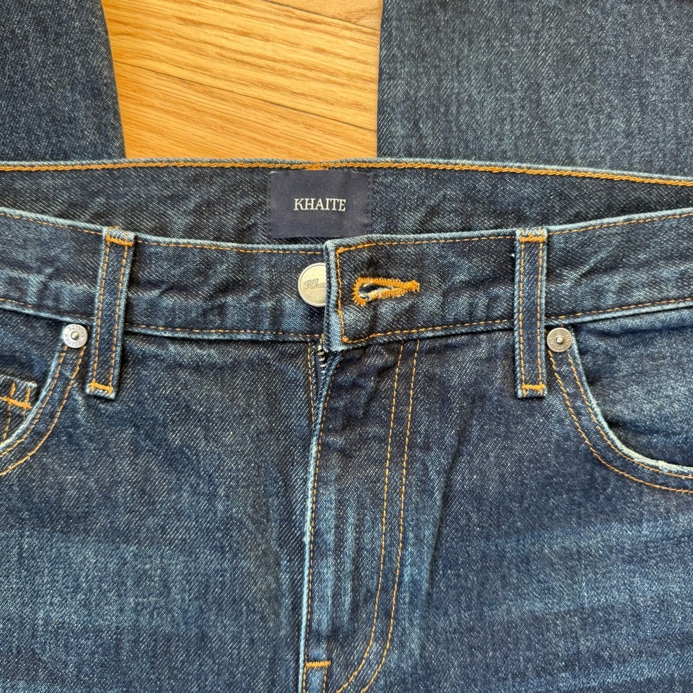 KHAITE Kerrie Straight Leg Jeans - Lansing - 26 - Picture 7 of 8